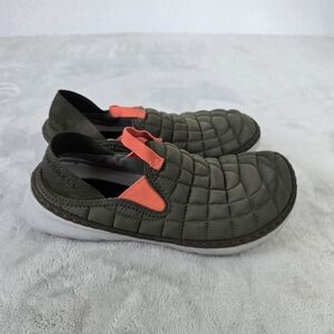 Merrell Hut Moc Quilted Sneakers Olive Green Slip On Shoes Sz 7 M Women’s J75570